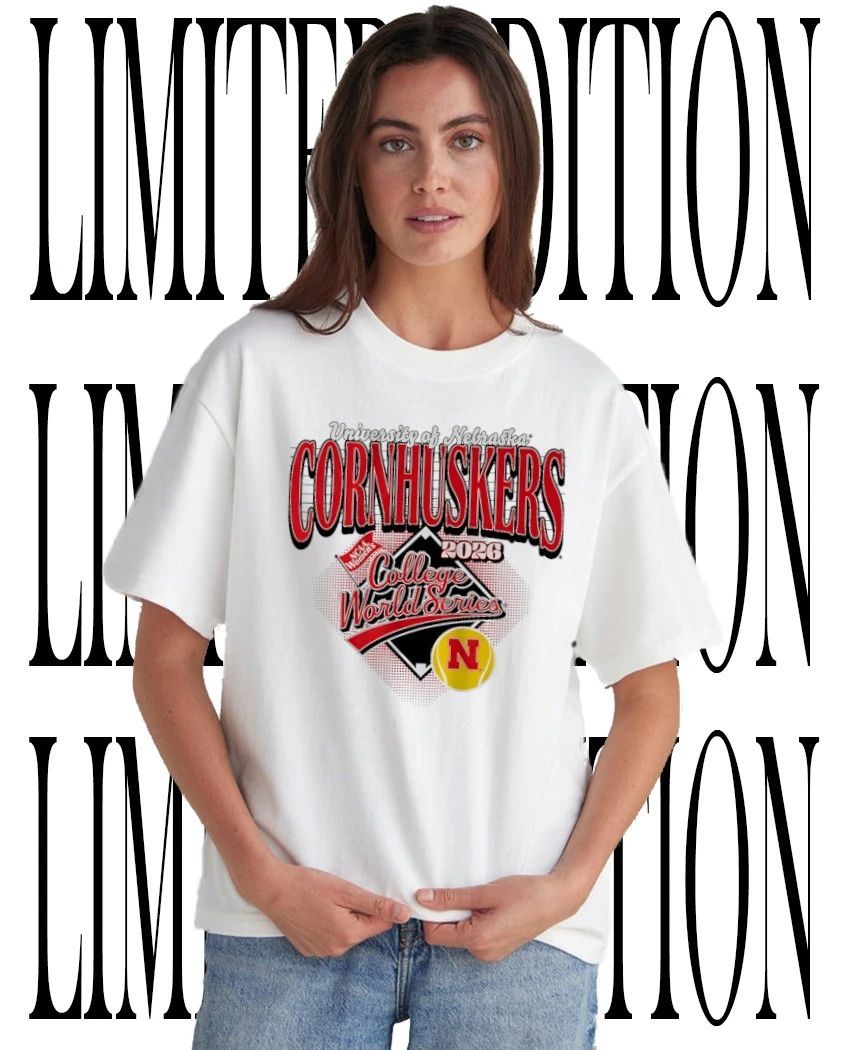 University Of Nebraska Cornhuskers NCAA Women’s College World Series 2026 Softball shirt