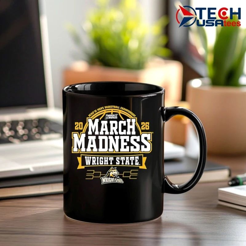 Wright State Raiders 2026 NCAA Men’s Basketball March Madness Bound shirt