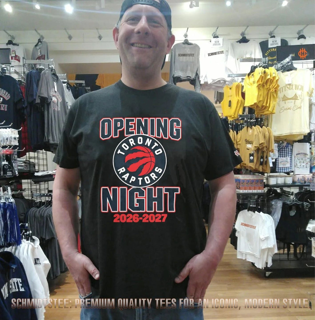 Toronto Raptors NBA Opening Night 2026-2027 shirt