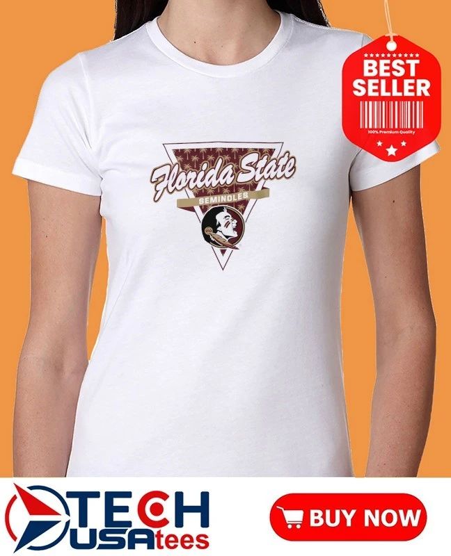 Florida State Seminoles triangle logo shirt by dymelyfe