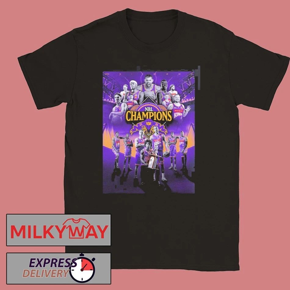 Sydney Kings 2026 NBL Champions T-Shirt