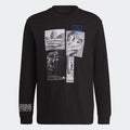 Adidas Originals Common Memory Long Sleeve T-Shirt Black Men's XL 2XL BNWT