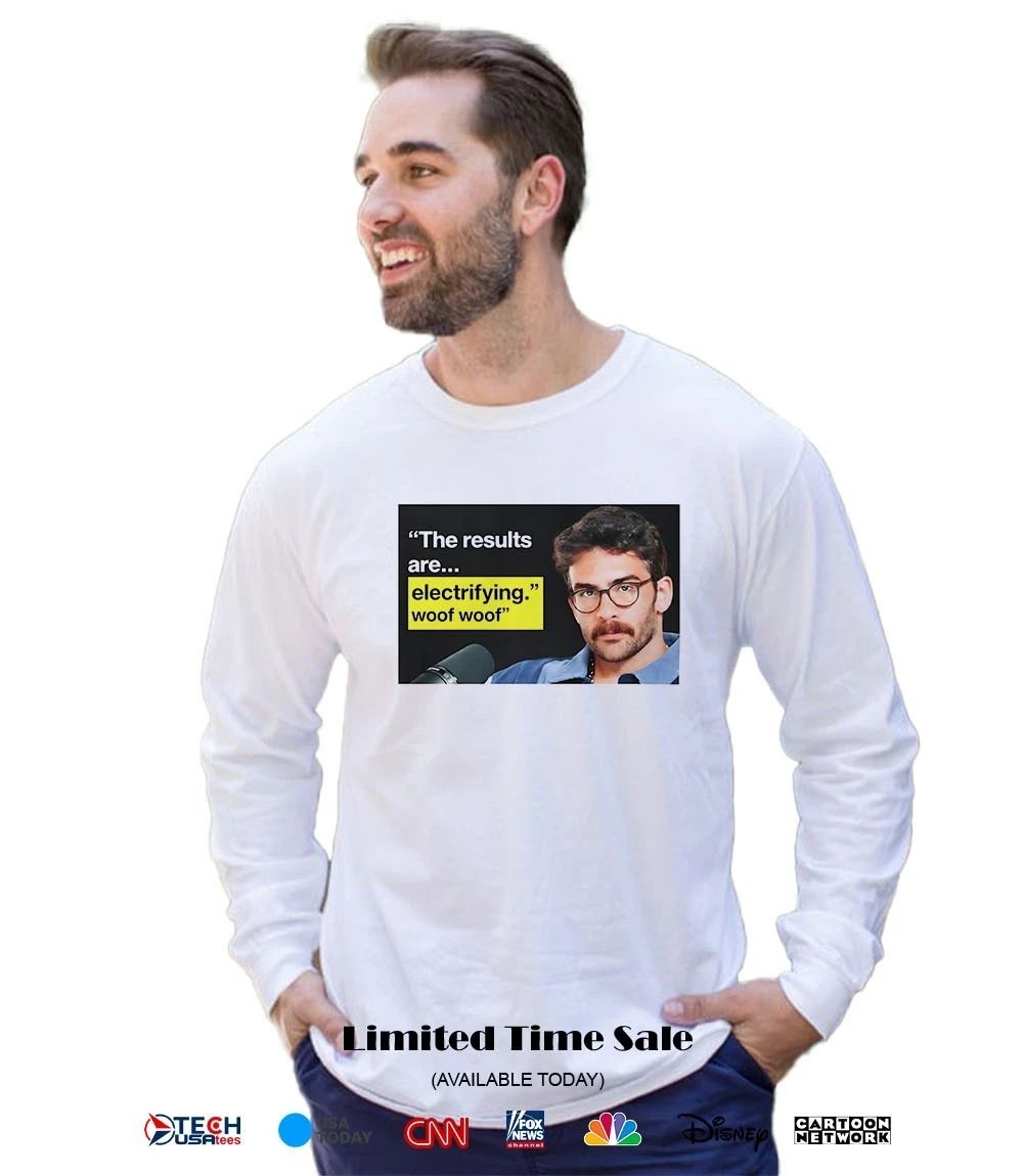 Hasan Piker the results are electrifying woof woof shirt