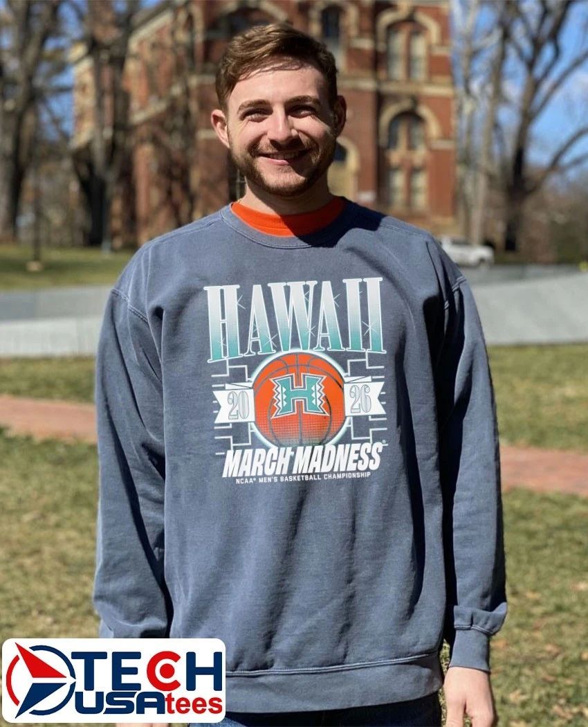 Hawaii Rainbow Warriors March Madness 2026 NCAA Men’s Basketball Championship shirt