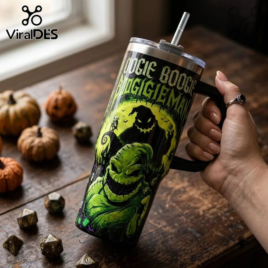 Oogie Boogie Nightmare Before Christmas 40oz Tumbler