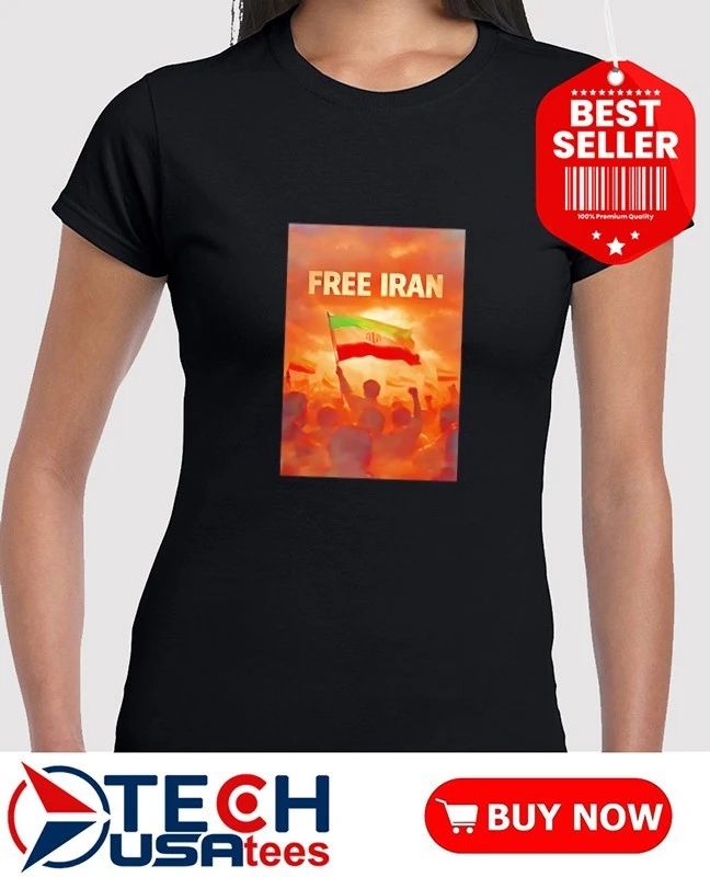 Free Iran graphic shirt