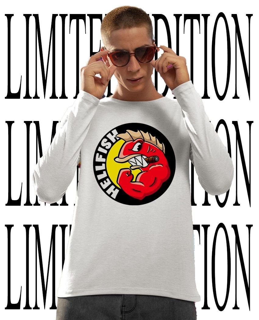 Hell fish logo shirt