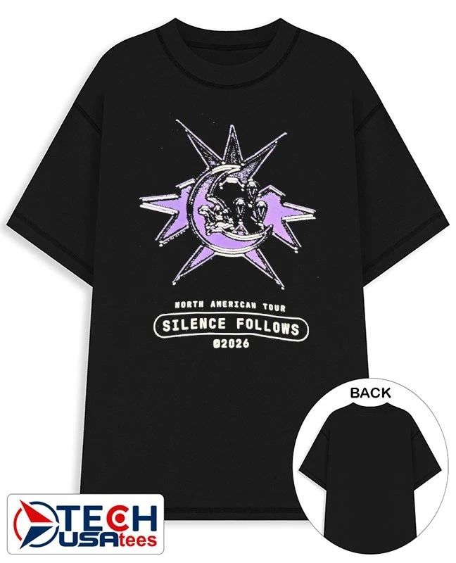 North American Tour Silence Follows 2026 shirt