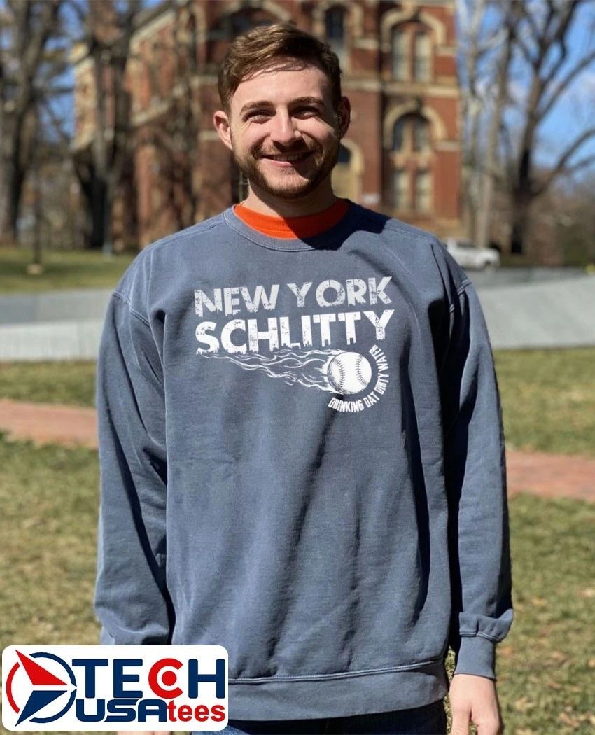 Cam Schlittler Yankees New York Schlitty drinking dat dirty water shirt