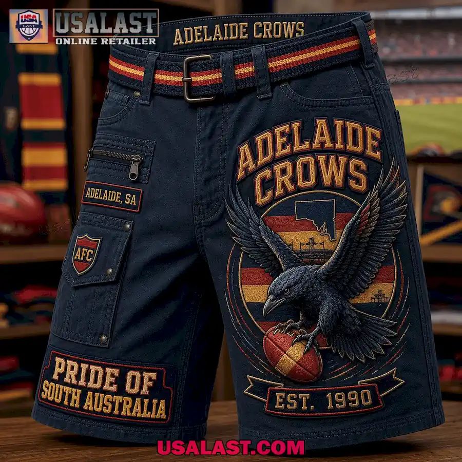 Adelaide Crows Pride Of South Australia Men Cargo Short