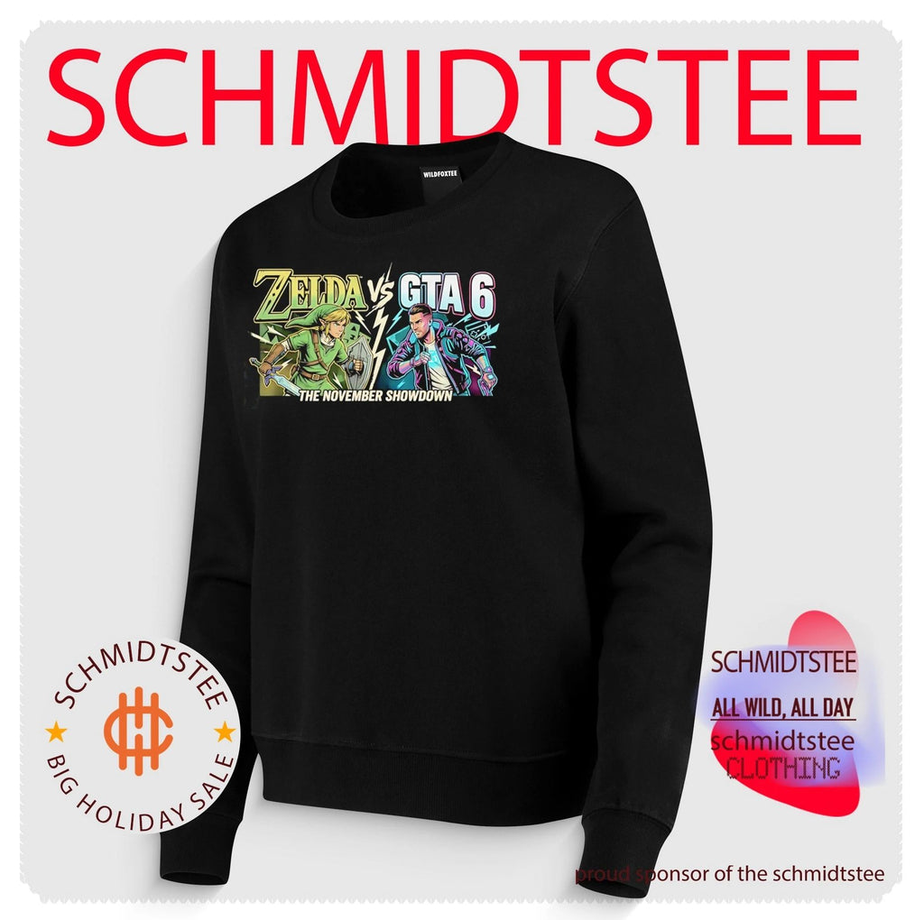 Zelda vs GTA 6 November Gaming Showdown shirt