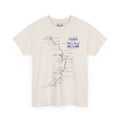 Pikes Peak Hill Climb Retro T-Shirt - Colorado Race Track Map Tee - Racing Gift