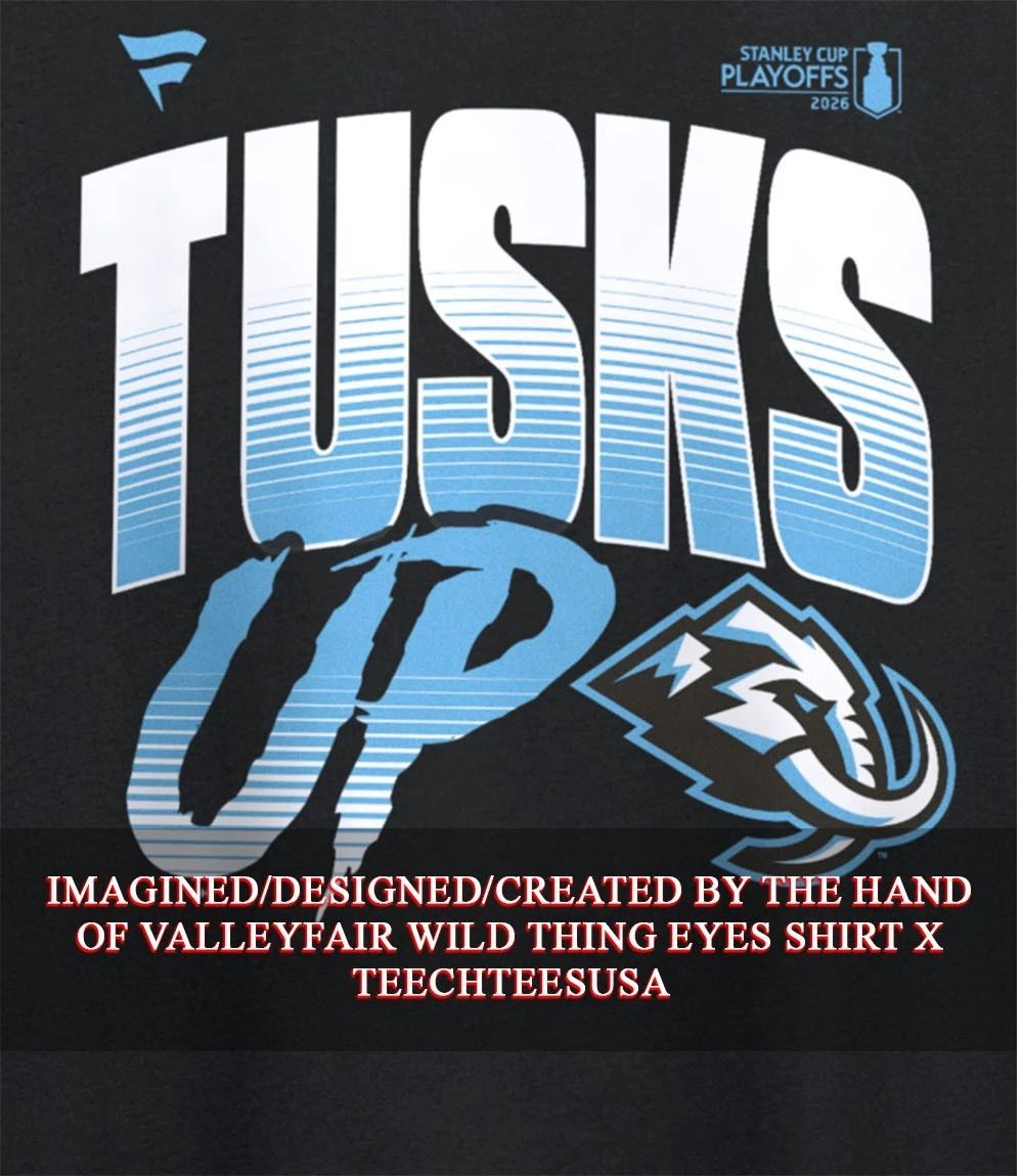Utah Mammoth 2026 Stanley Cup Playoffs Hometown Tusks Up slogan shirt