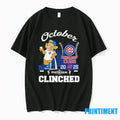 October Chicago Cubs 2025 Postseason Cinched Tshirts Sweater