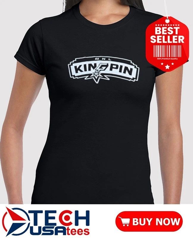 MNL Kingpin San Antonio Spurs NBA 2026 logo shirt
