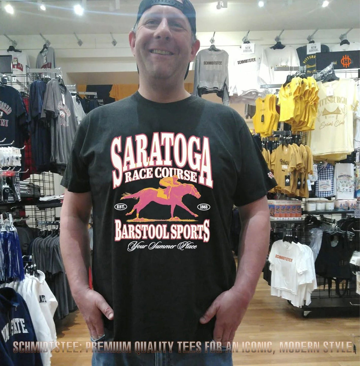 Dave Portnoy Saratoga Race Course Est 1863 Shirt