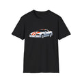 1997 Camaro SS Shirt | White & Orange Stripes 90s Muscle Car Graphic Tee