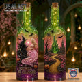 Wicked Movie Halloween Edition Bottle Lamp