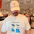 Solve the puzzle Whales a whale dolphins shirt