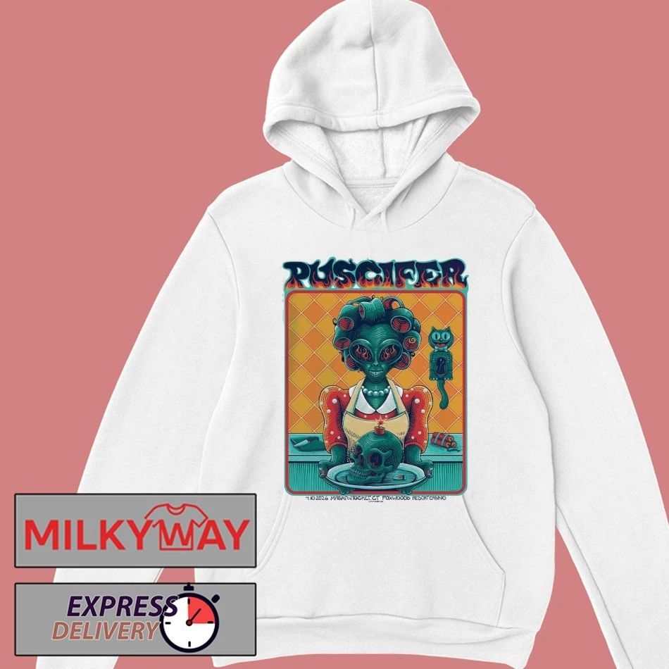 Puscifer Mashantucket Connecticut 2026 Gig Poster At Foxwoods Resort Casino On April 10 2026 T-Shirt