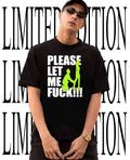 Please Let Me Fck Adult Humor Silhouette shirt