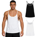 Men's Shirts Button Vest U Neck Tank Top Beach T-Shirt Collar Undershirts Party