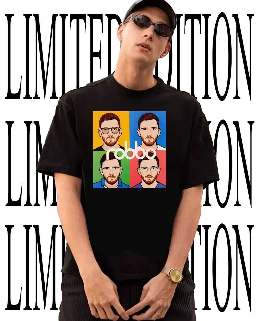 Premier League Andrew Robertson Liverpool Football robbo caricature shirt