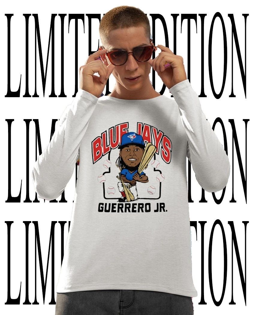 Vladimir Guerrero Jr Toronto Jays Homage Cartoon MLB Baseball shirt