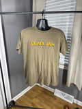Pearl Jam 2016 North America Tour T-Shirt XL Olive Green American Apparel