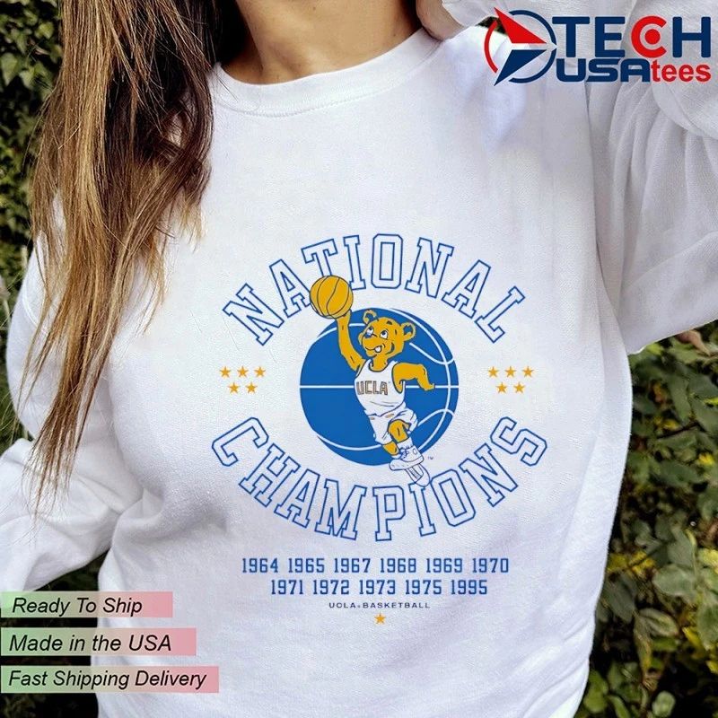 UCLA Bruins Men’s Basketball 11-Time National Champions shirt