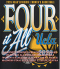 Four it All UCLA Bruins 2026 NCAA Women’s Basketball Tournament March Madness Final Four shirt
