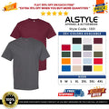 American Apparel 1301 Unisex Heavyweight Training Tee Blank Casual T-Shirt