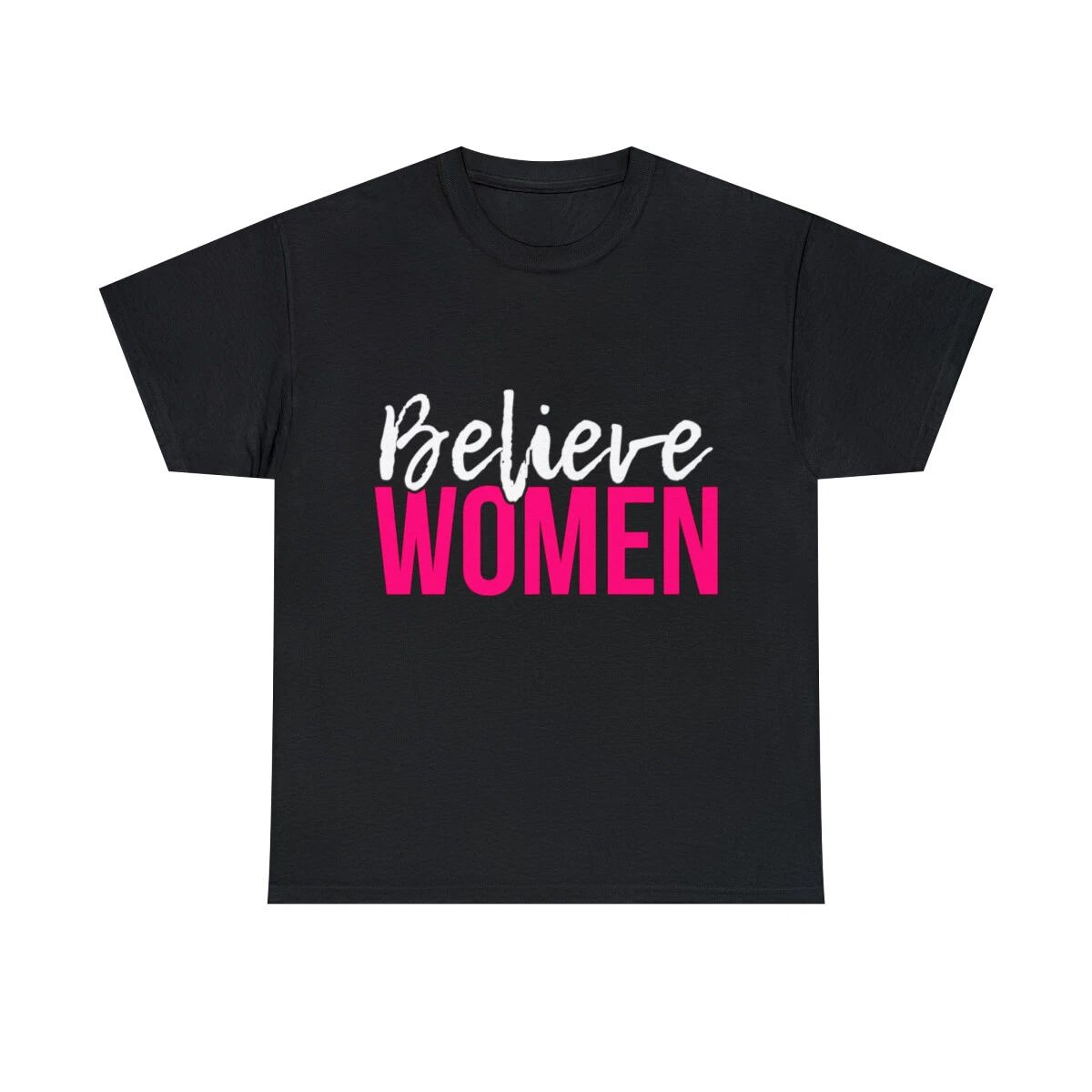 Believe Women Graphic Tee Shirt, S-5XL