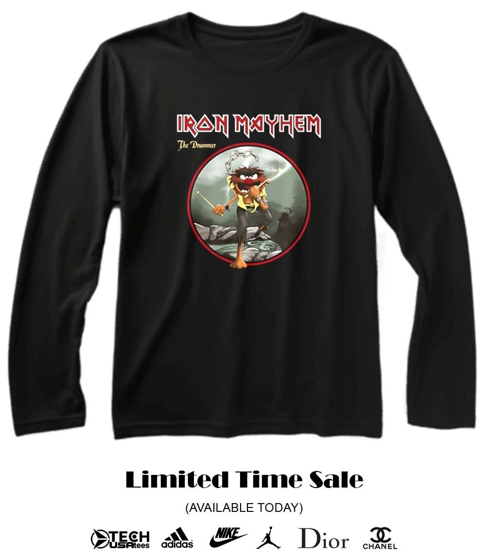Iron Mayhem Drummer Muppets shirt