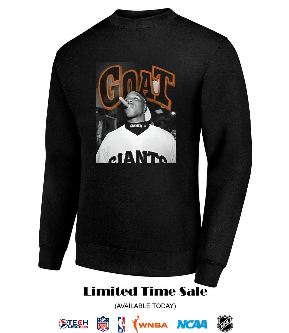 GOAT Barry Bonds San Francisco Giants shirt