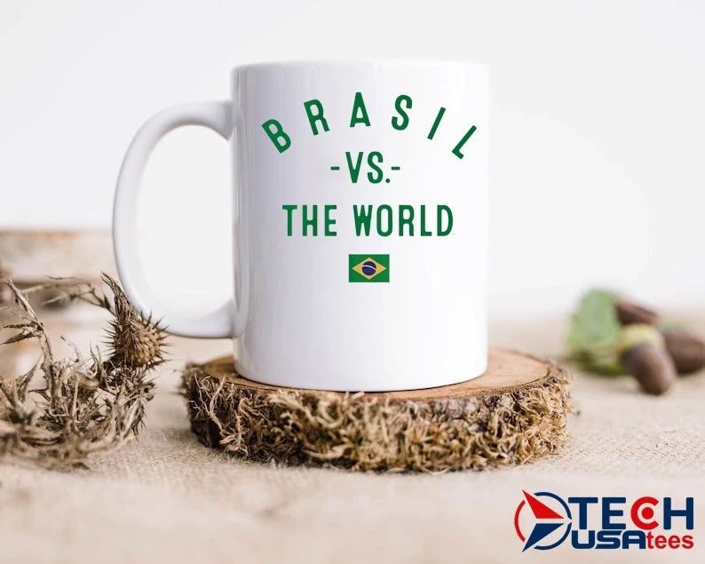 Brasil vs. The World flag shirtBrasil vs. The World flag shirt
