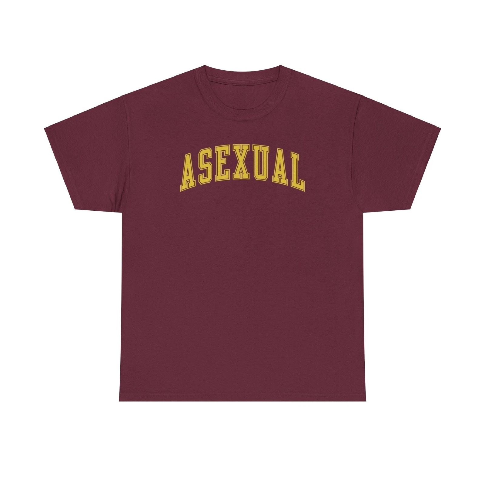 Asexual Shirt Gifts Tshirt Tee Crew Neck Short Sleeve