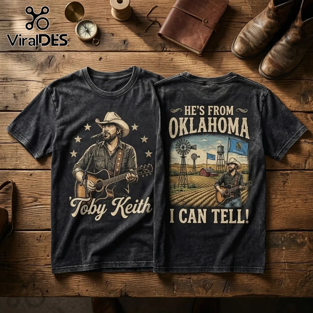 Toby Keith Oklahoma Heritage T-Shirt