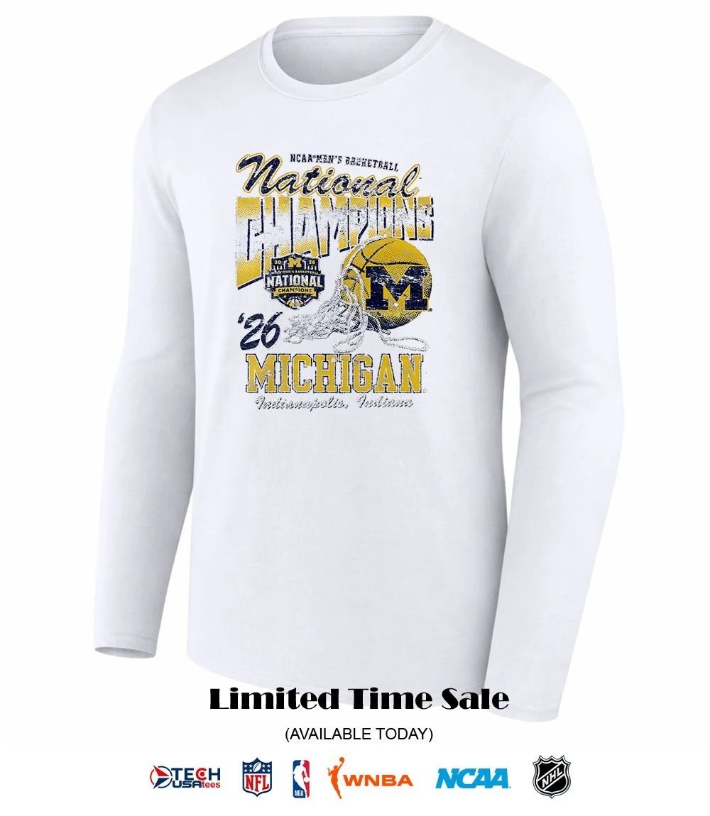 Michigan Wolverines 2026 NCAA Men’s Basketball National Champions vintage shirt