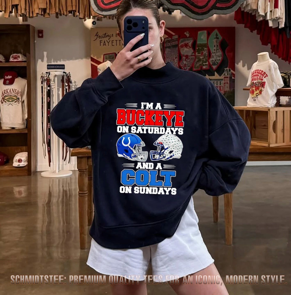 I’m a Buckeye on Saturdays and a Colt on Sundays shirt