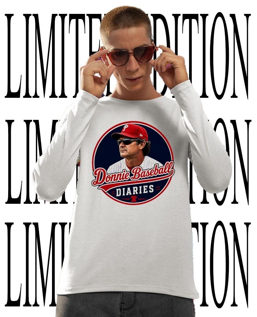 Philadelphia Phillies Donnie Baseball Diaries graphic sweatshirt