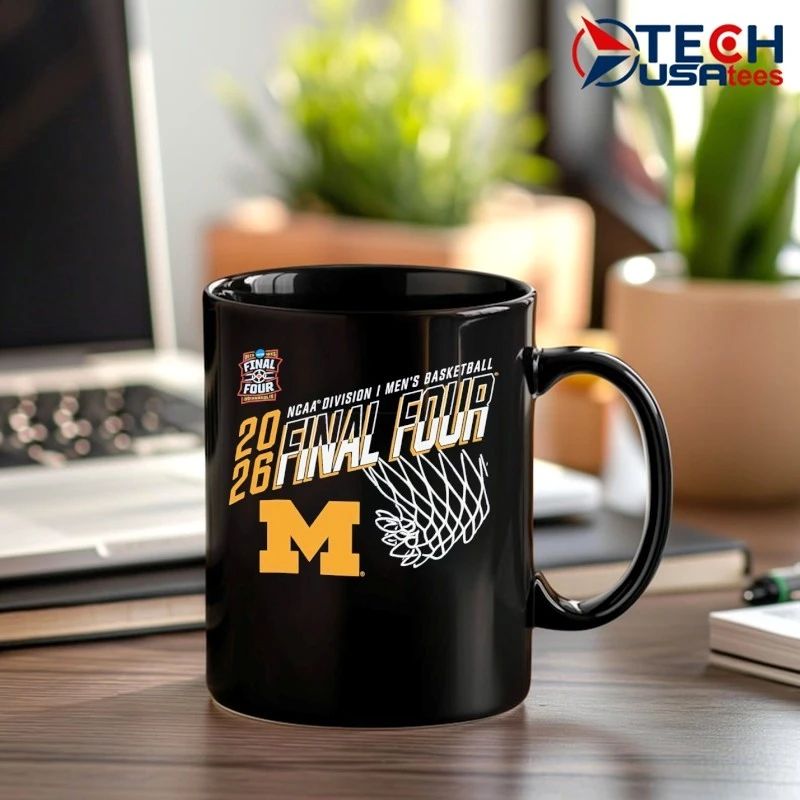 Michigan Wolverines 2026 NCAA Men’s Basketball Final Four Net shirt