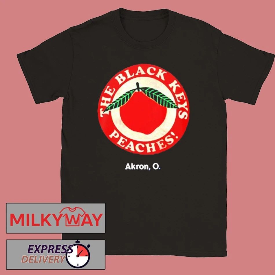 The Black Keys Peaches N Kream World Tour 2026 Painted Peach shirt