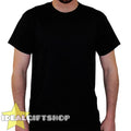 BLACK SHORT SLEEVED BLANK PLAIN CREW NECK T SHIRT SIZES S-XXL WHOLESALE