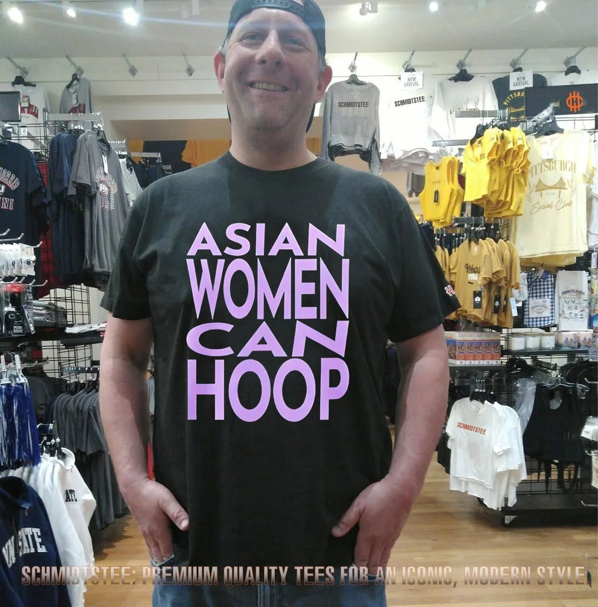 Golden State Valkyries Asian Women Can Hoop shirt