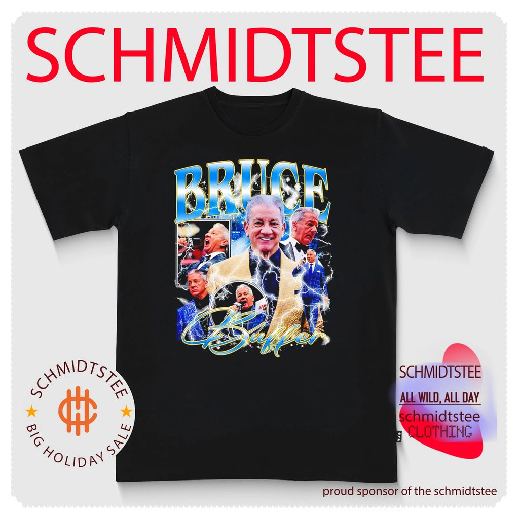Bruce Buffer It’s Time Fight Night Graphic shirt