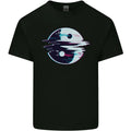 Yin Yang Glitch Yoga Meditation SCI-FI MMA Mens Cotton T-Shirt Tee Top