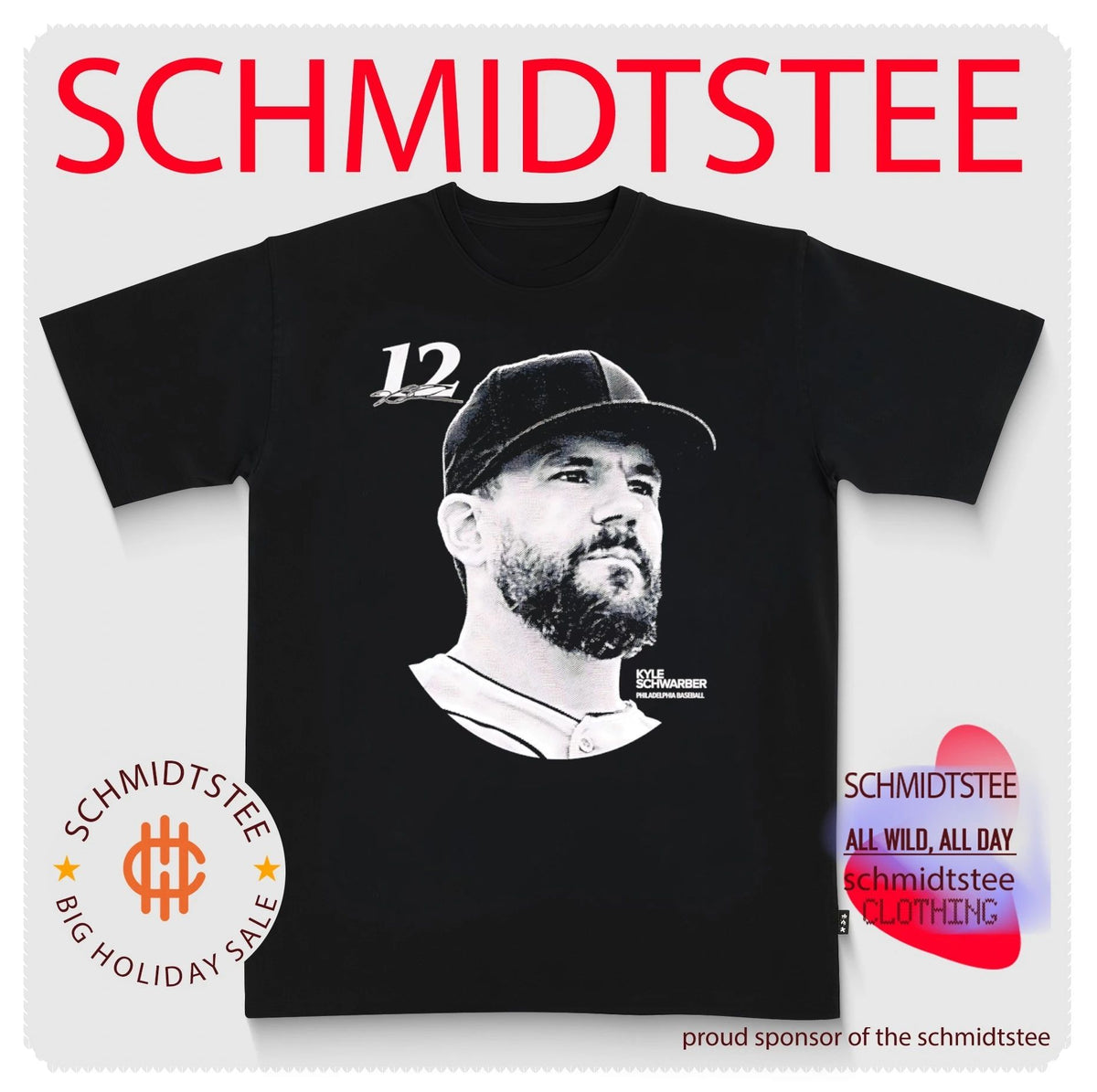 Kyle Schwarber Philadelphia Phillies Lineage Series signature shirt