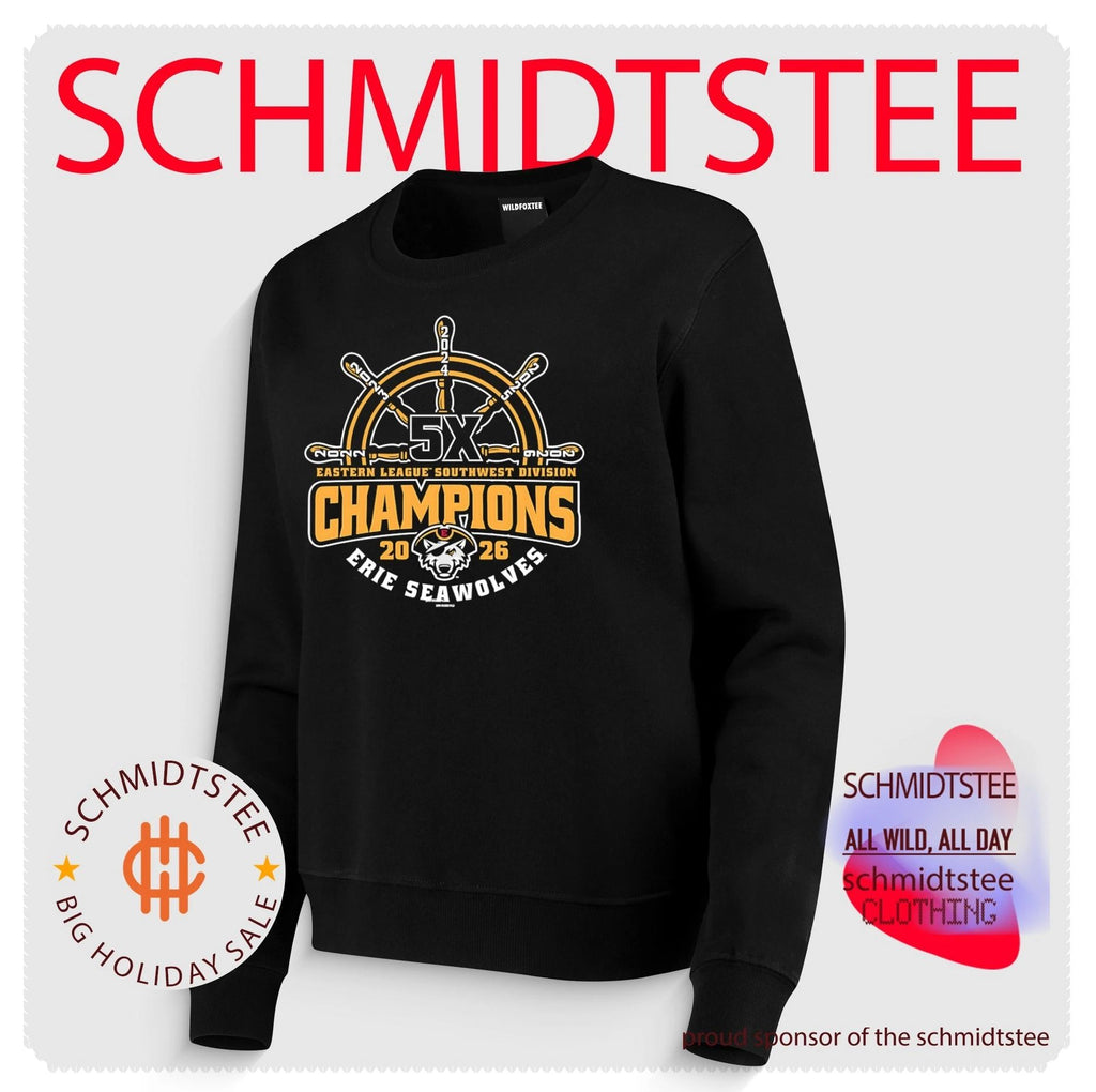 Erie SeaWolves BR 5X Eastern League Southwest Division Champions 2026 shirt
