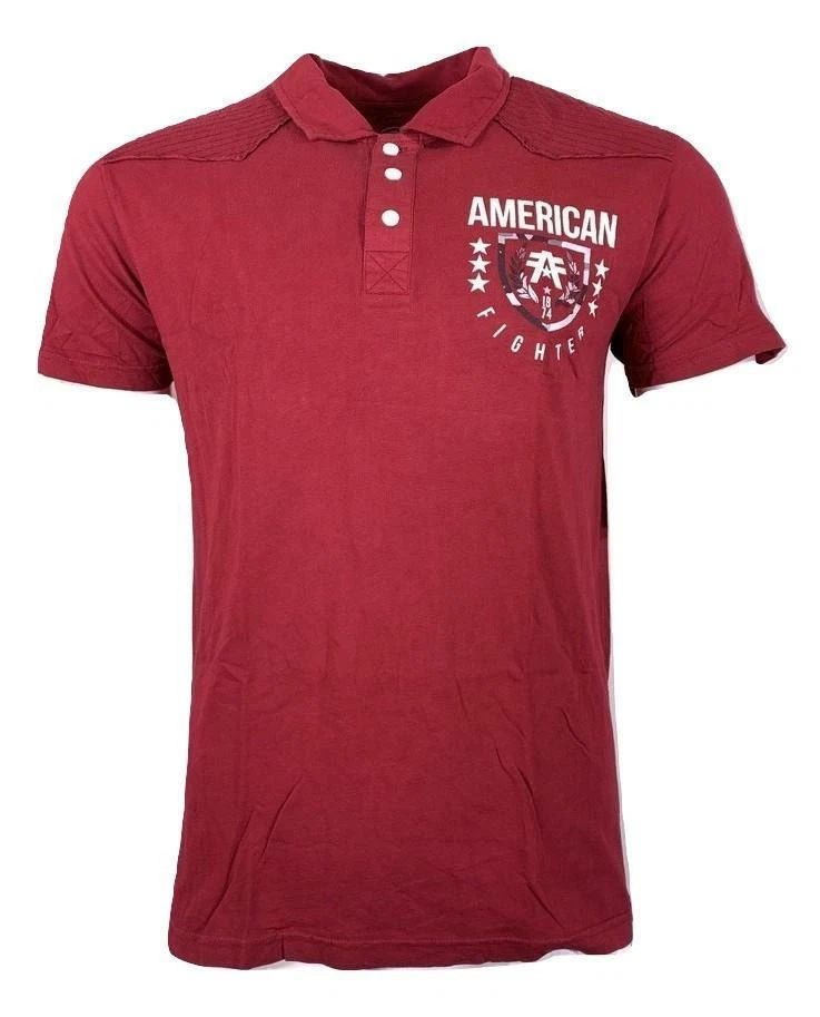 AMERICAN FIGHTER LANDER Men's Polo Biker MMA
